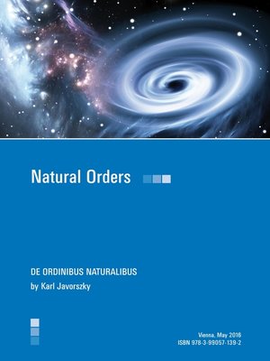 cover image of Natural Orders